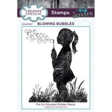 Creative Expressions Cling Stamp A6 - Andy Skinner / Blowing Bubbles